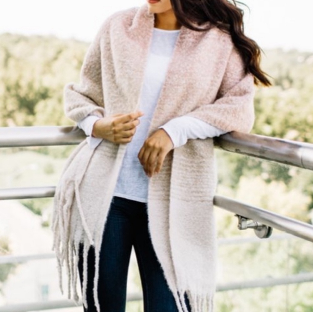 Mer Sea oversized scarf/wrap